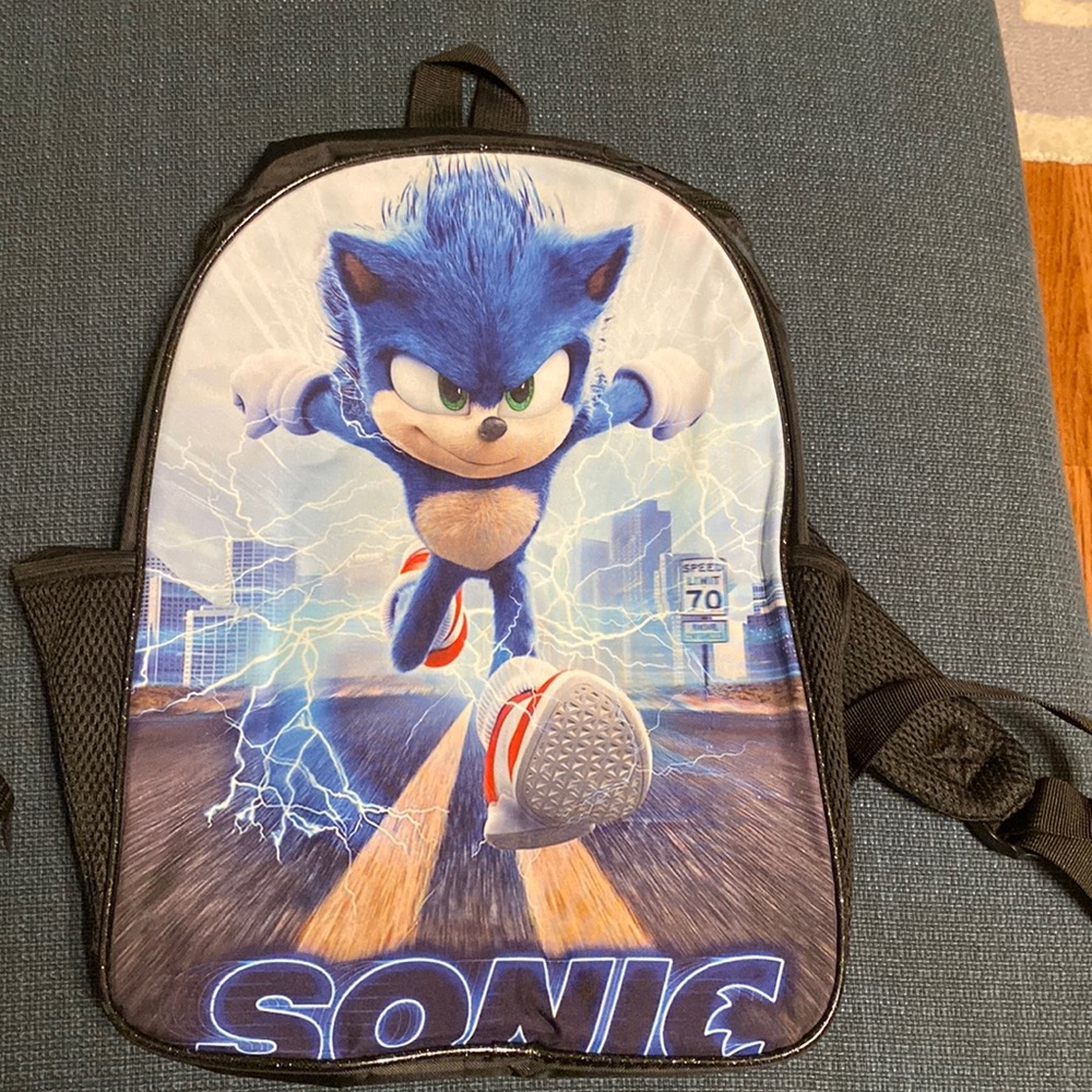 COPY - EUC Sonic the hedgehog backpack